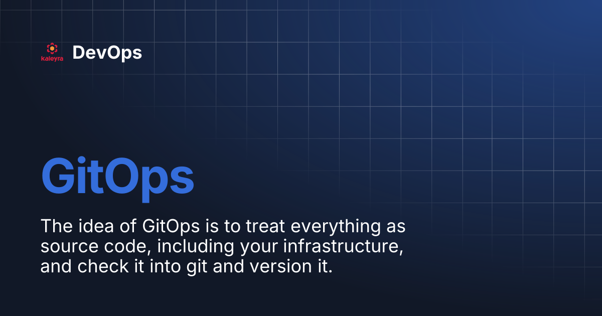 GitOps | DevOps